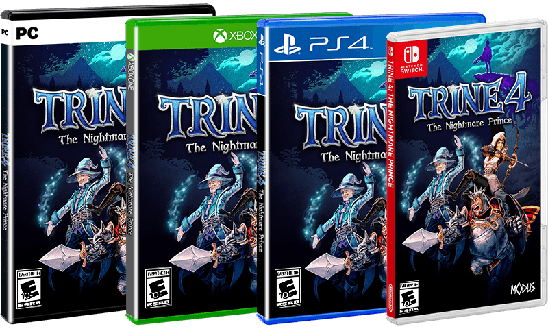 Trine 4 The Nightmare Prince - PS4 - Game Games - Loja de Games Online